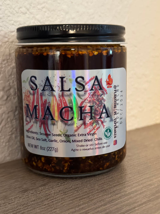 Artisanal Salsa Macha 8oz